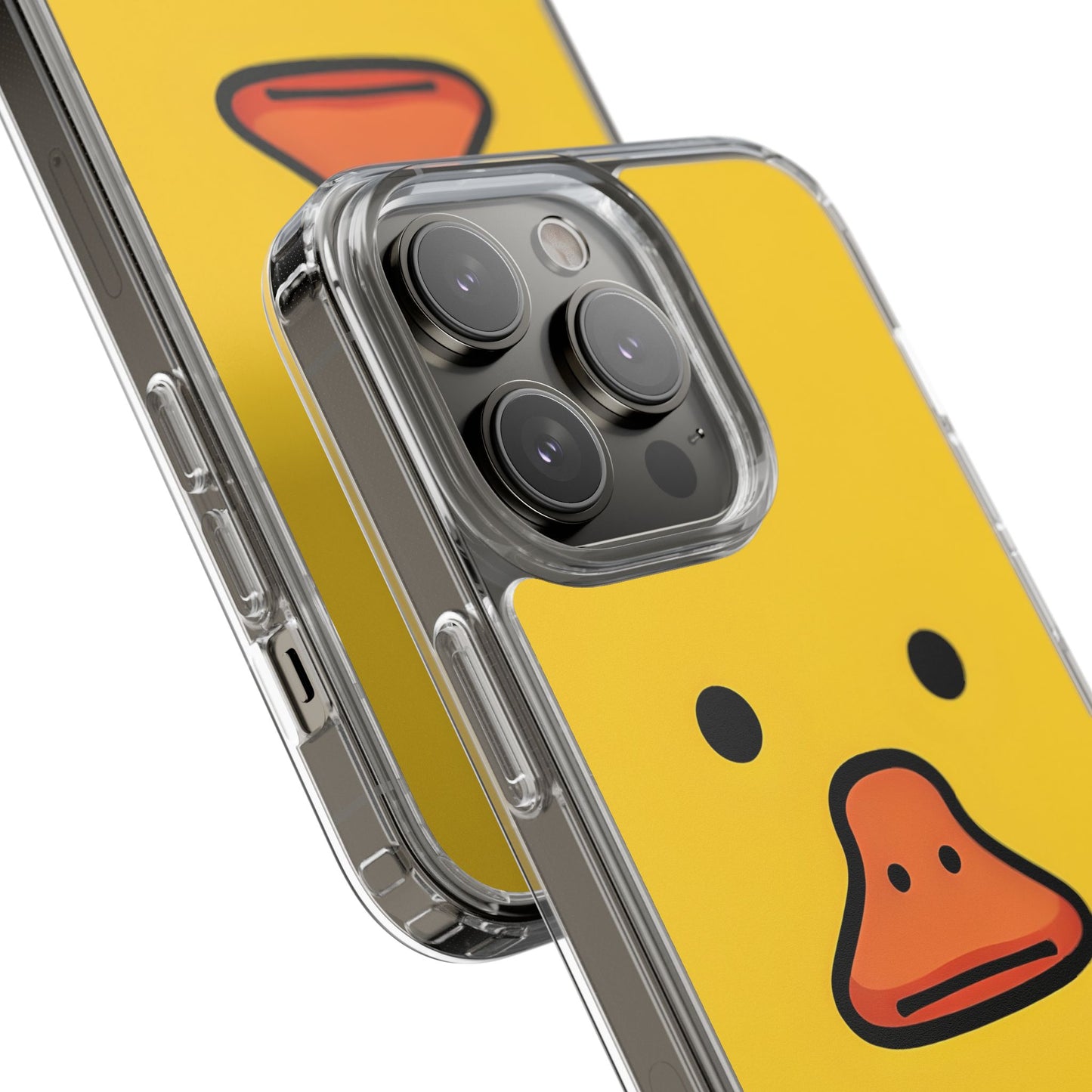 Cute Duck Phone Case – Clear Cases for Animal Lovers