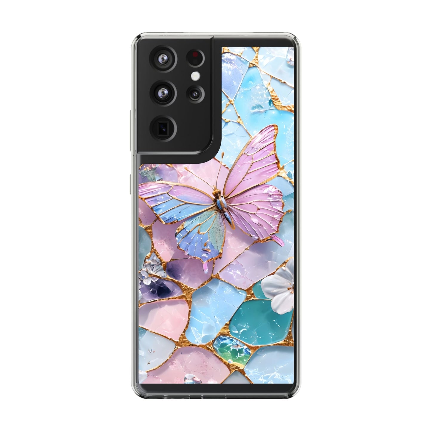 Butterfly-Stained Glass Phone Case