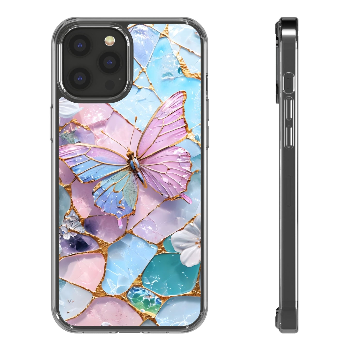 Butterfly-Stained Glass Phone Case