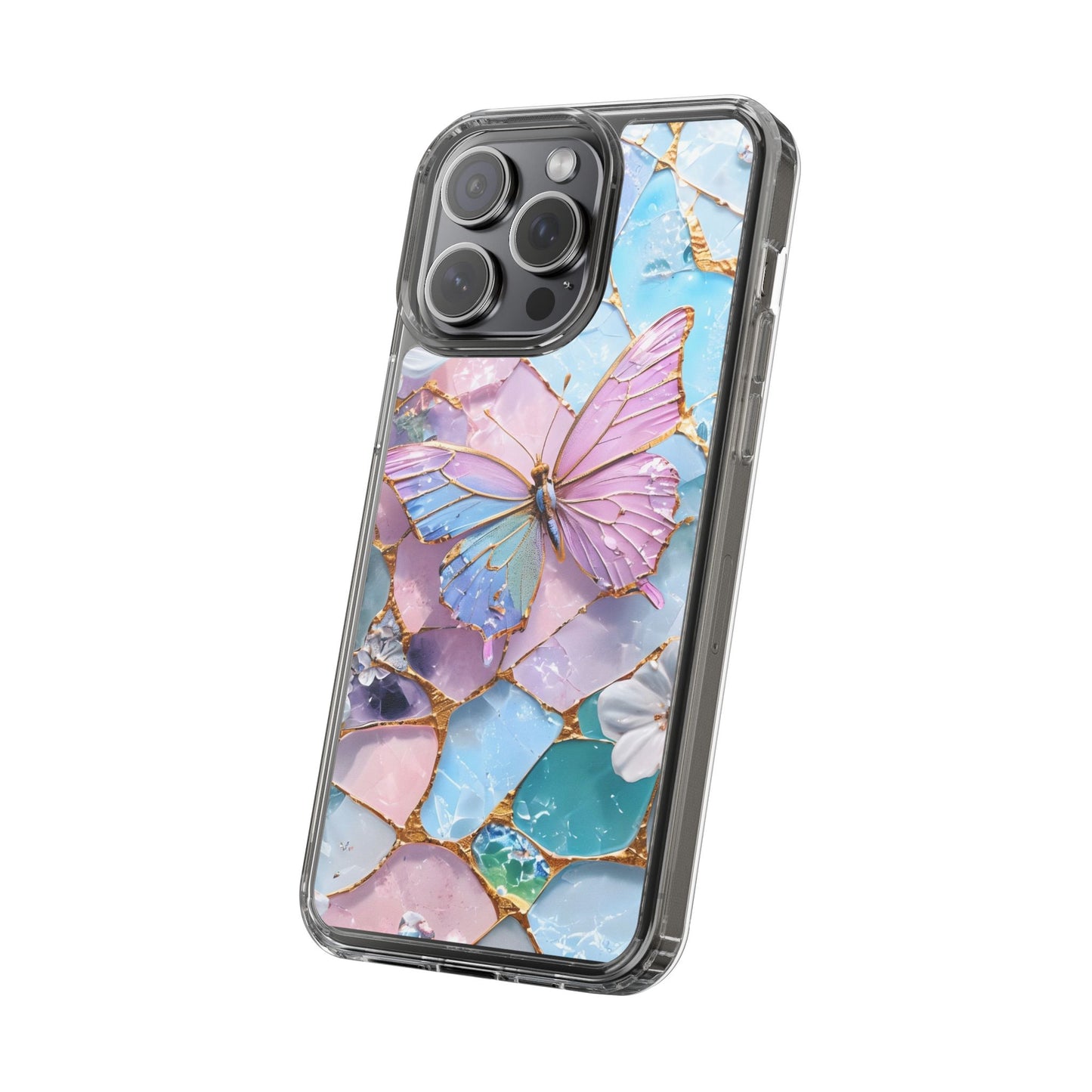 Butterfly-Stained Glass Phone Case