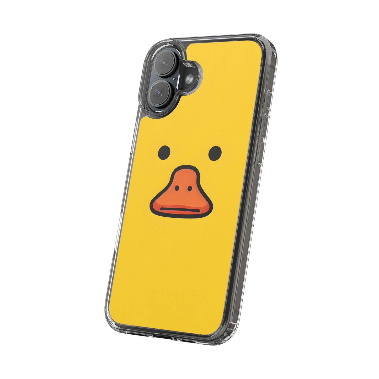 Cute Duck Phone Case – Clear Cases for Animal Lovers