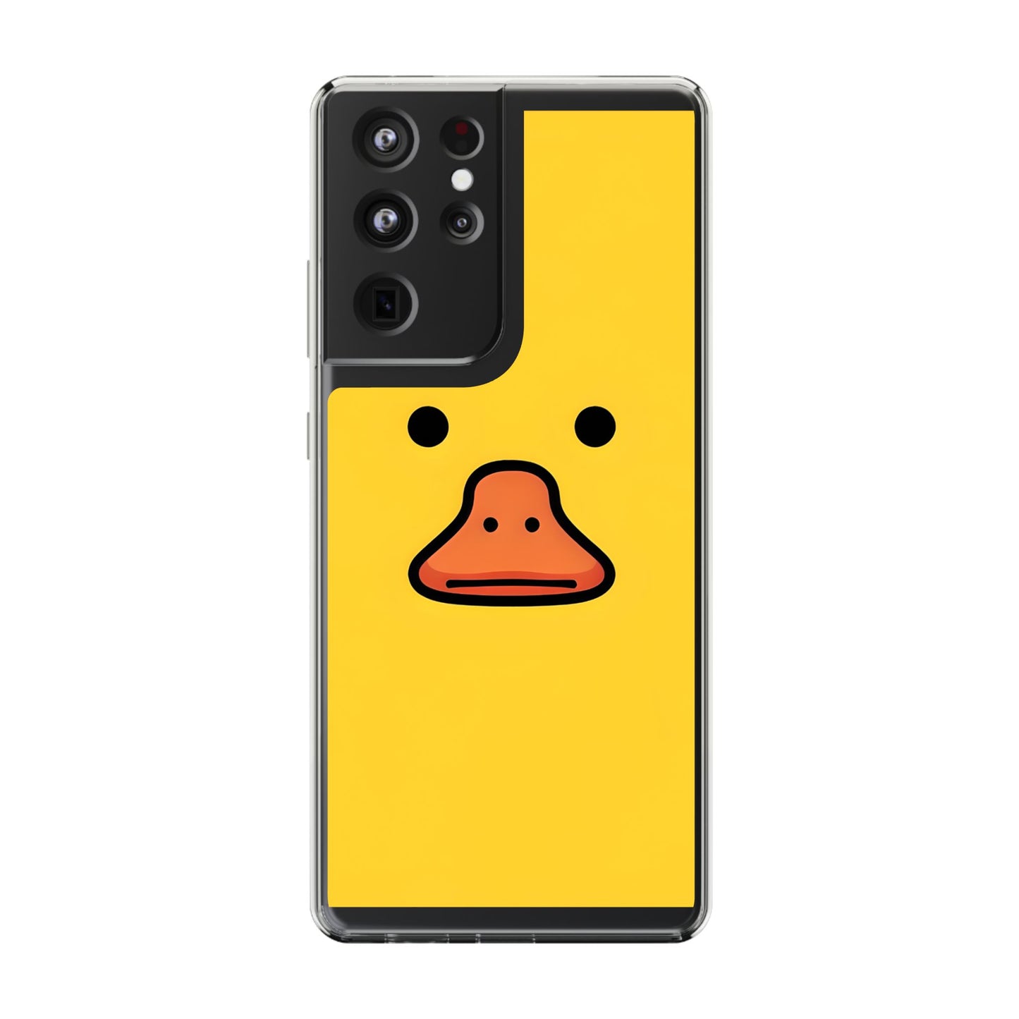 Cute Duck Phone Case – Clear Cases for Animal Lovers