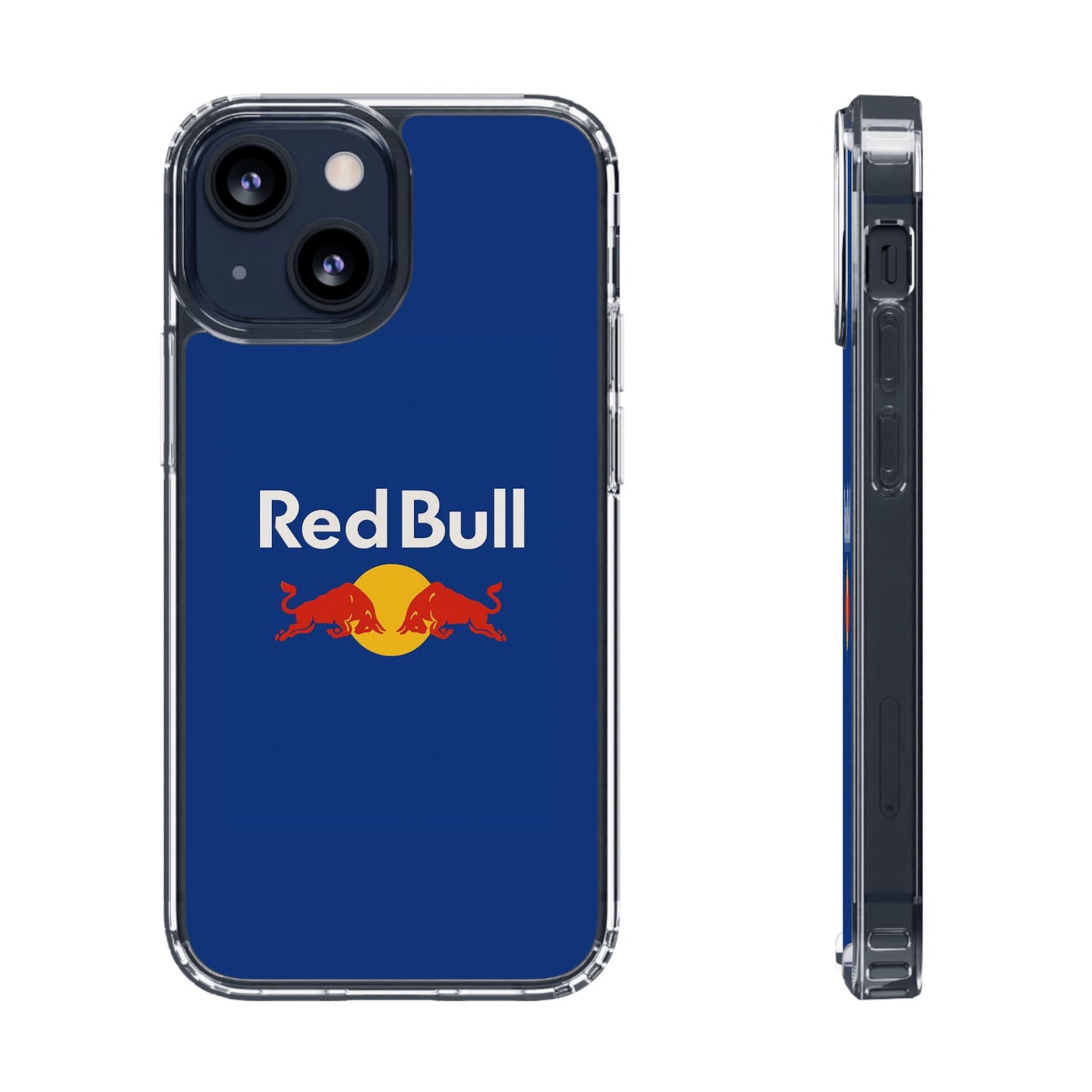 Red Bull Clear Phone Case - Sleek Protection for Fans
