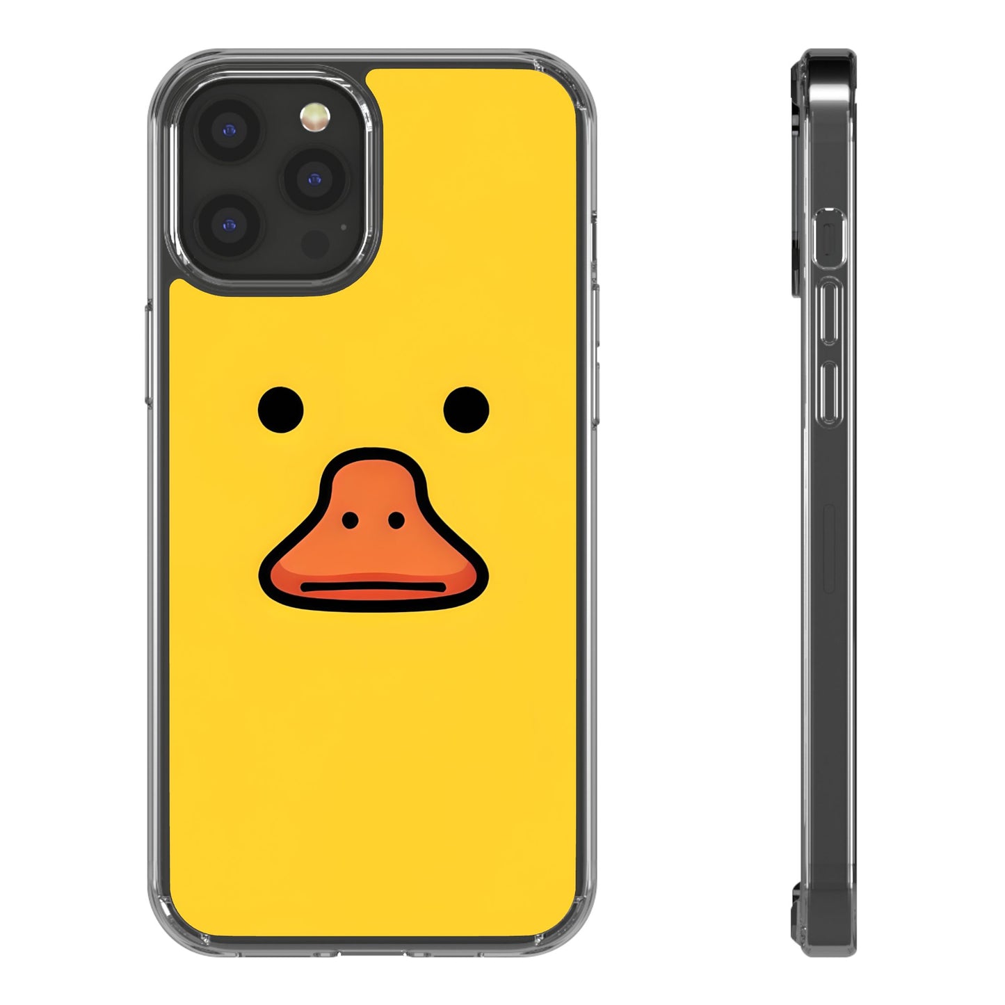 Cute Duck Phone Case – Clear Cases for Animal Lovers