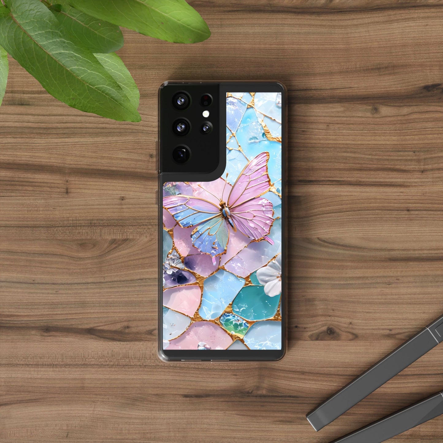 Butterfly-Stained Glass Phone Case
