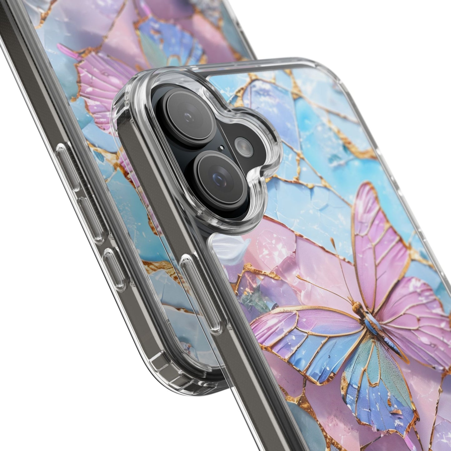 Butterfly-Stained Glass Phone Case