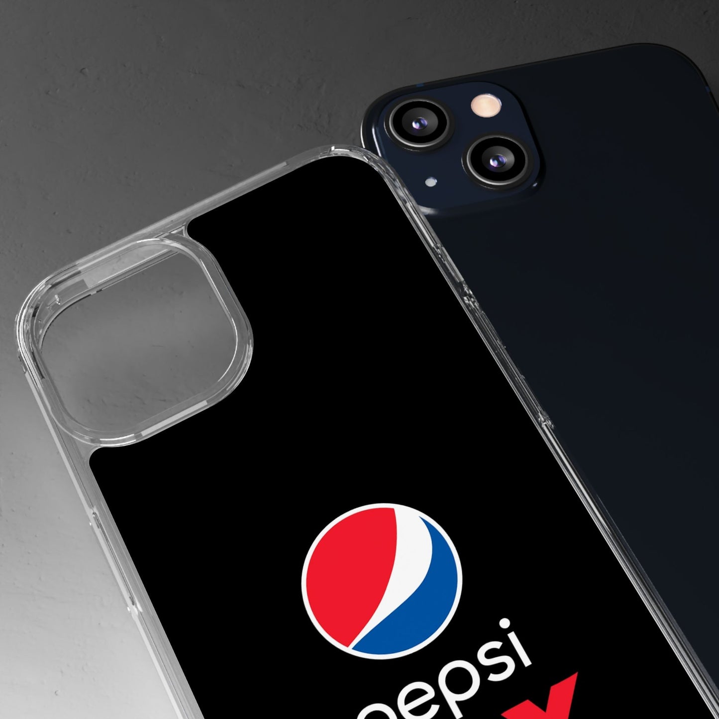 Pepsi Max Clear Phone Case - Sleek Protection for Beverage Lovers