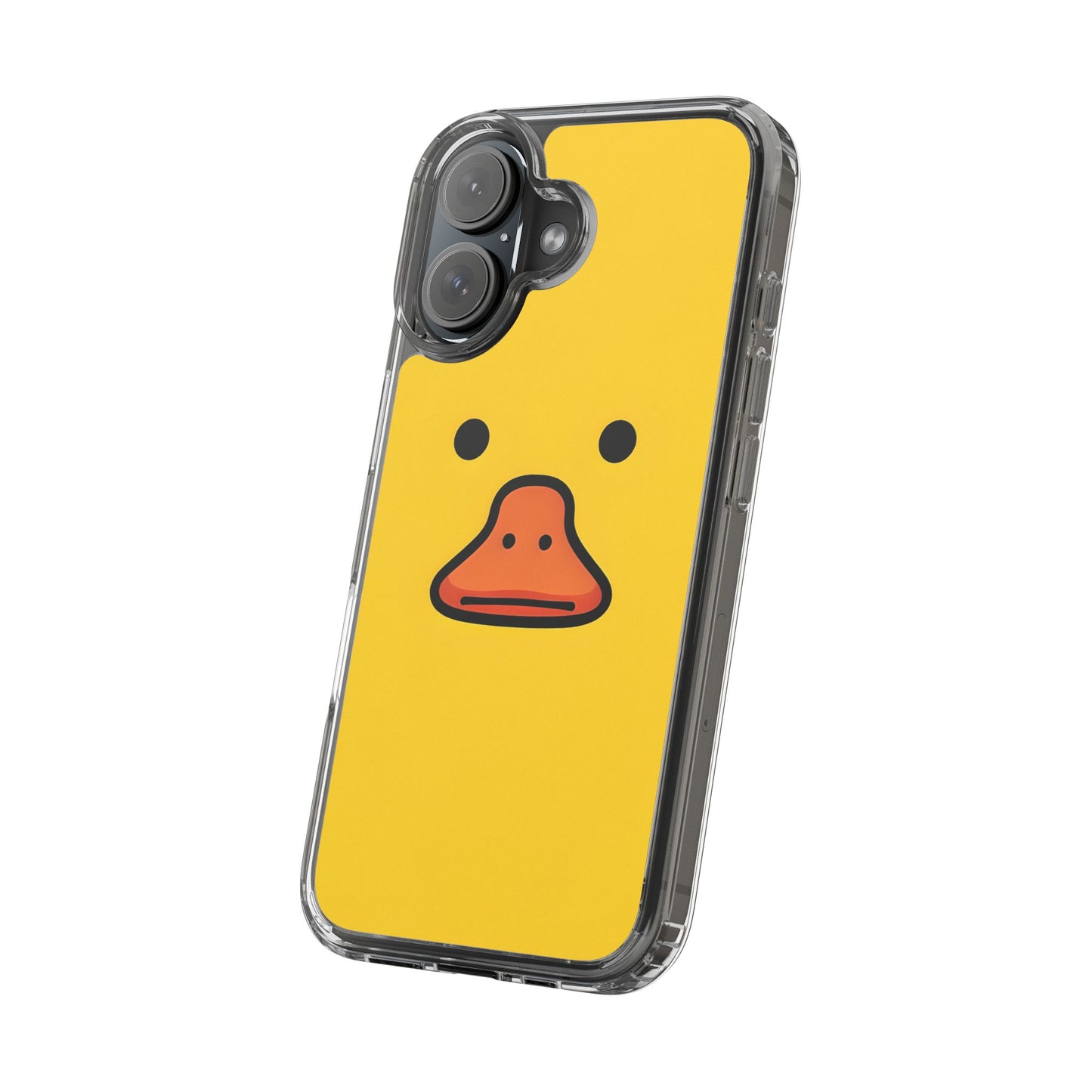 Cute Duck Phone Case – Clear Cases for Animal Lovers