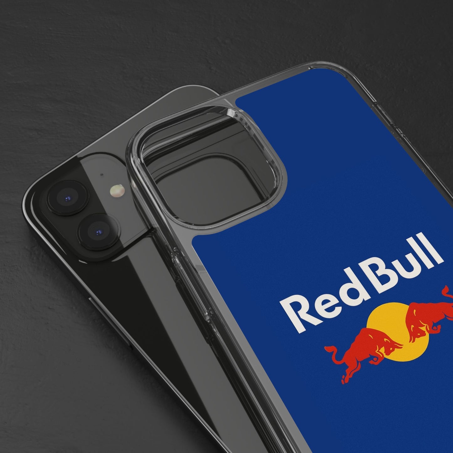 Red Bull Clear Phone Case - Sleek Protection for Fans