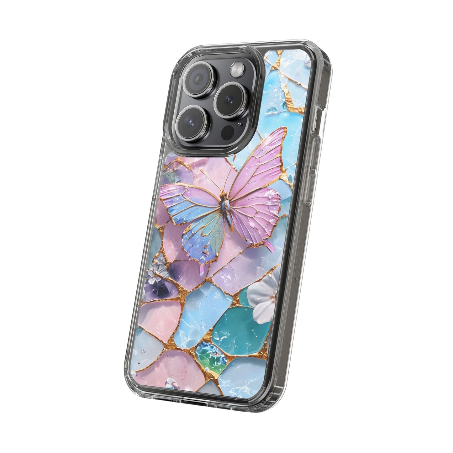 Butterfly-Stained Glass Phone Case