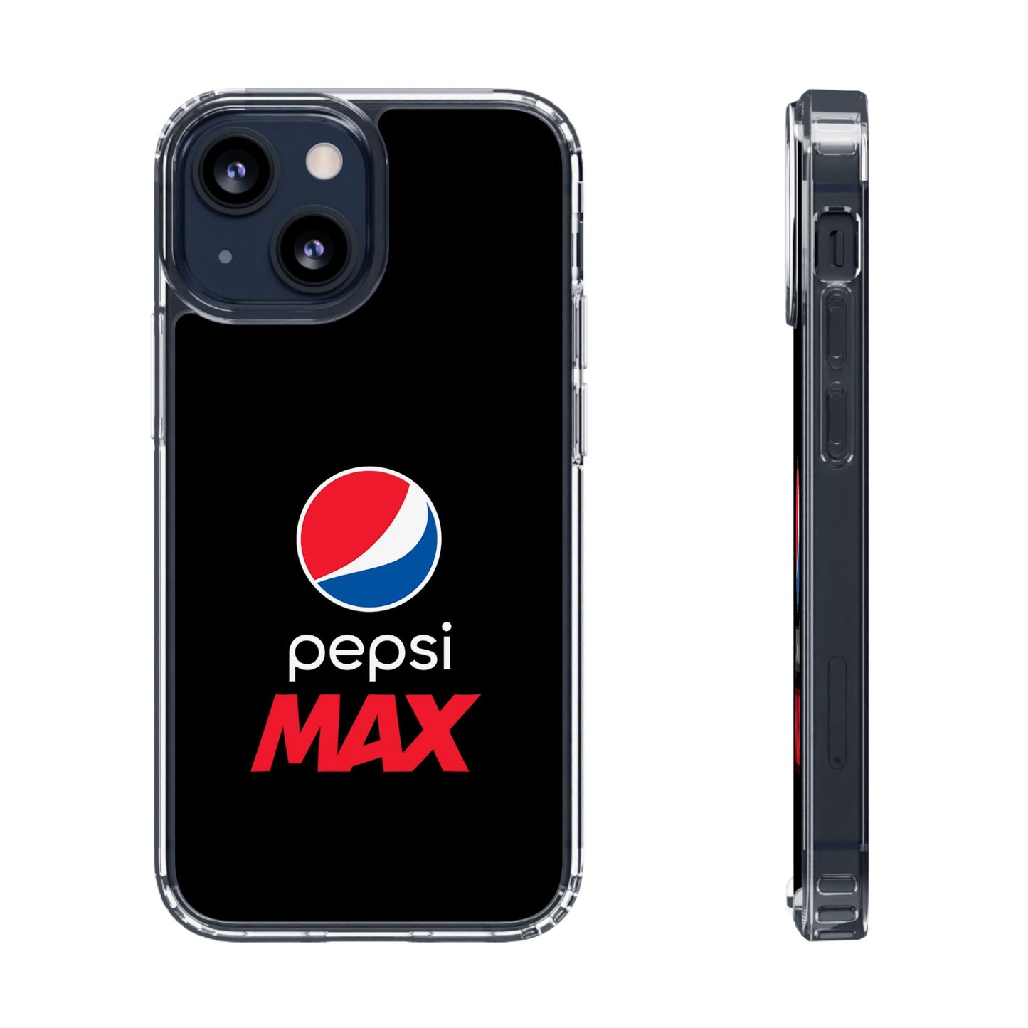 Pepsi Max Clear Phone Case - Sleek Protection for Beverage Lovers