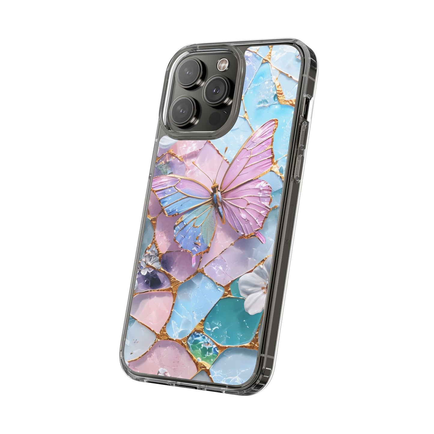Butterfly-Stained Glass Phone Case