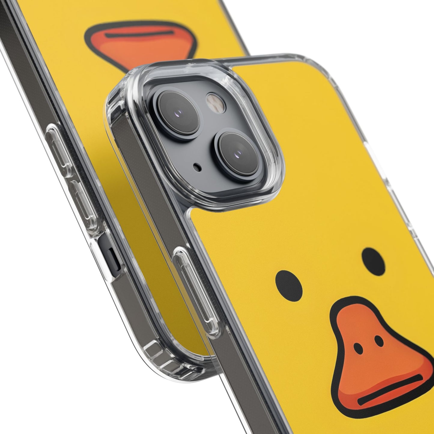 Cute Duck Phone Case – Clear Cases for Animal Lovers