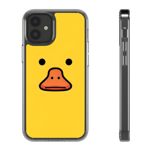 Cute Duck Phone Case – Clear Cases for Animal Lovers