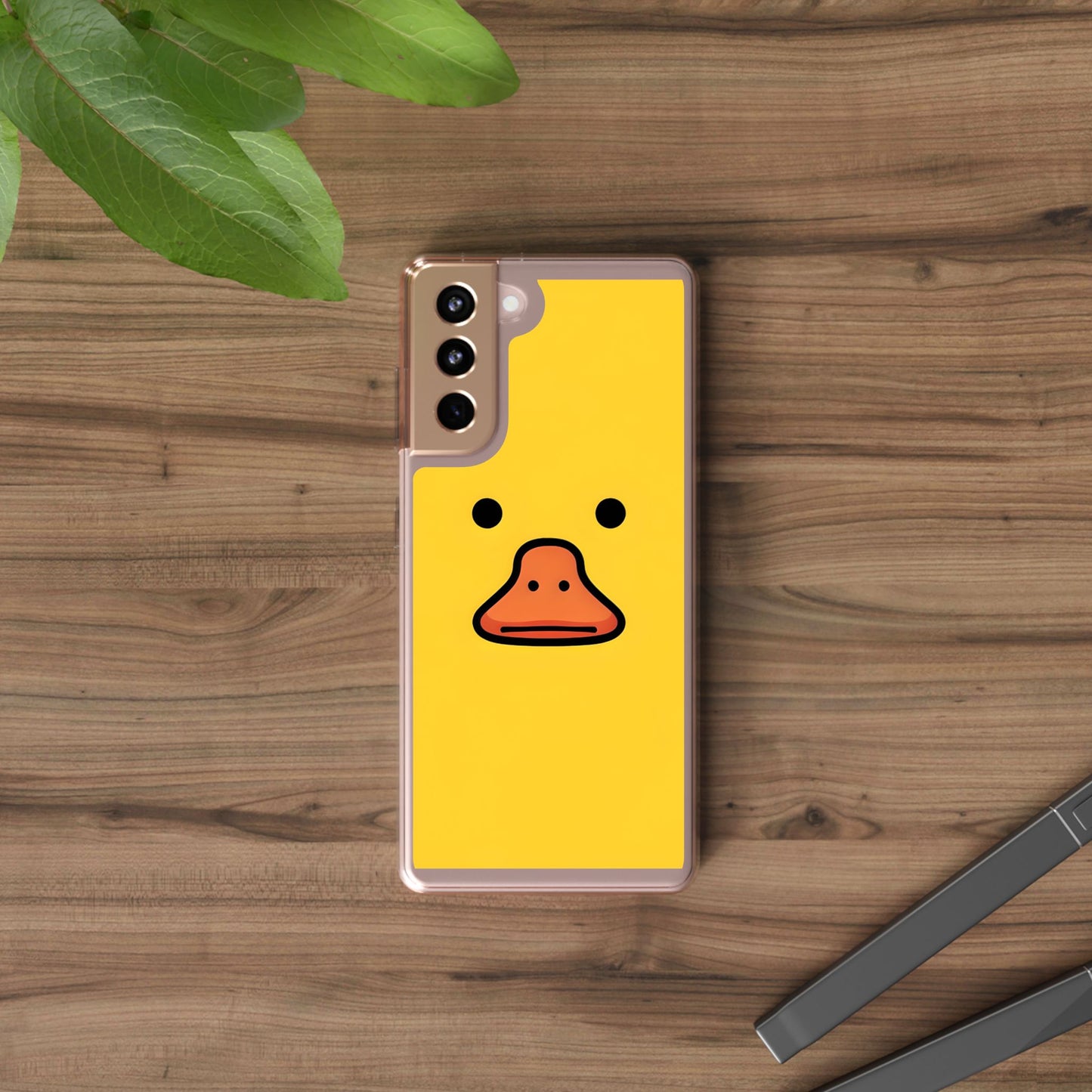 Cute Duck Phone Case – Clear Cases for Animal Lovers
