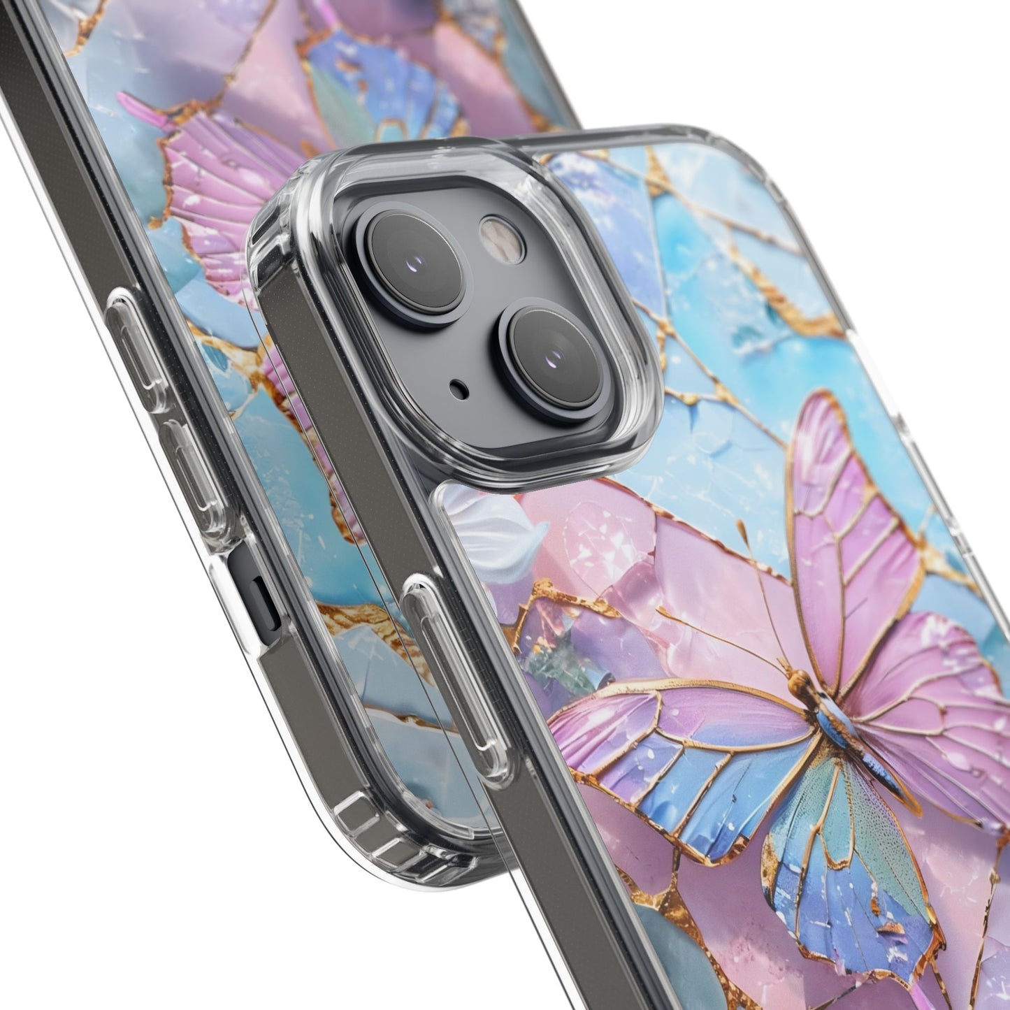 Butterfly-Stained Glass Phone Case