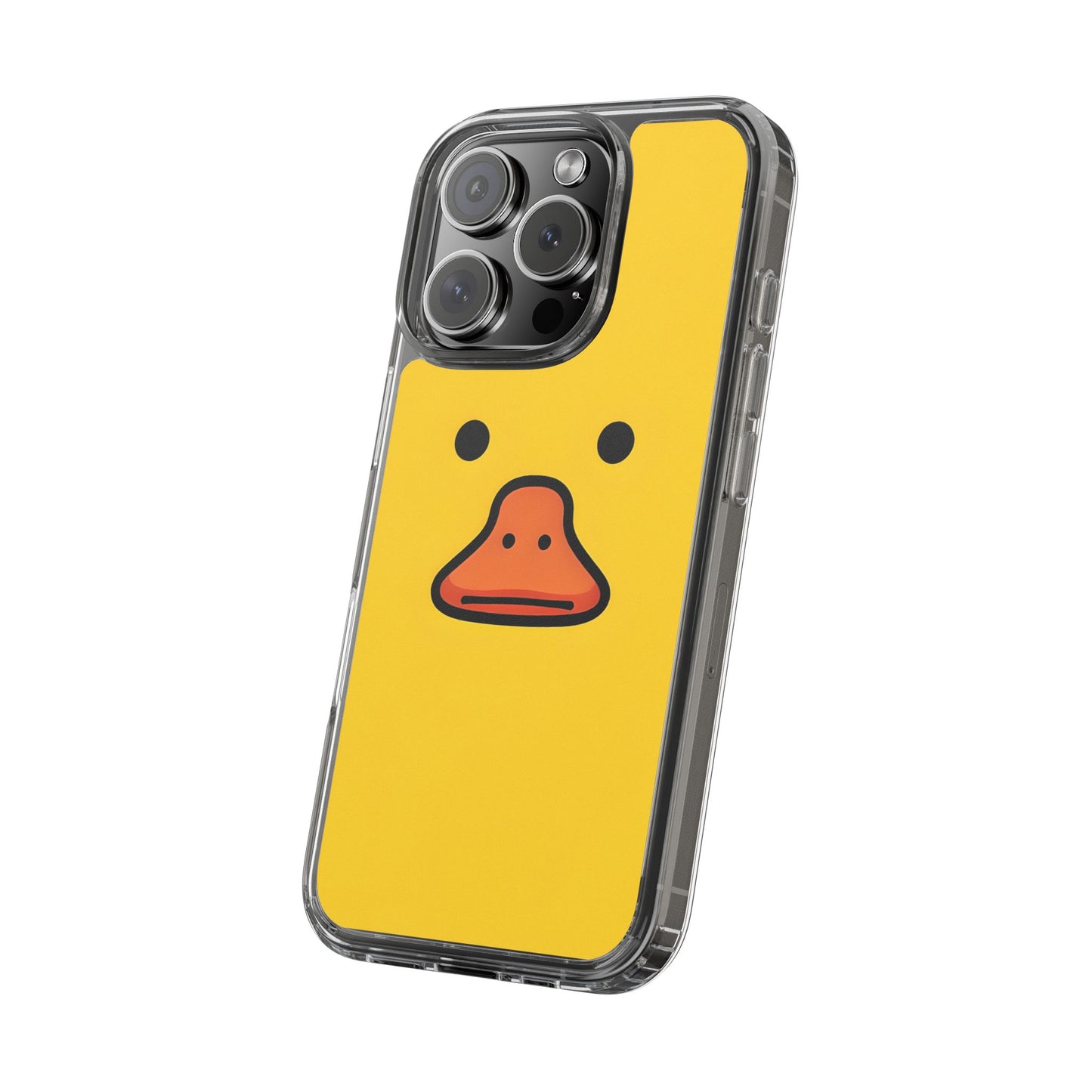 Cute Duck Phone Case – Clear Cases for Animal Lovers