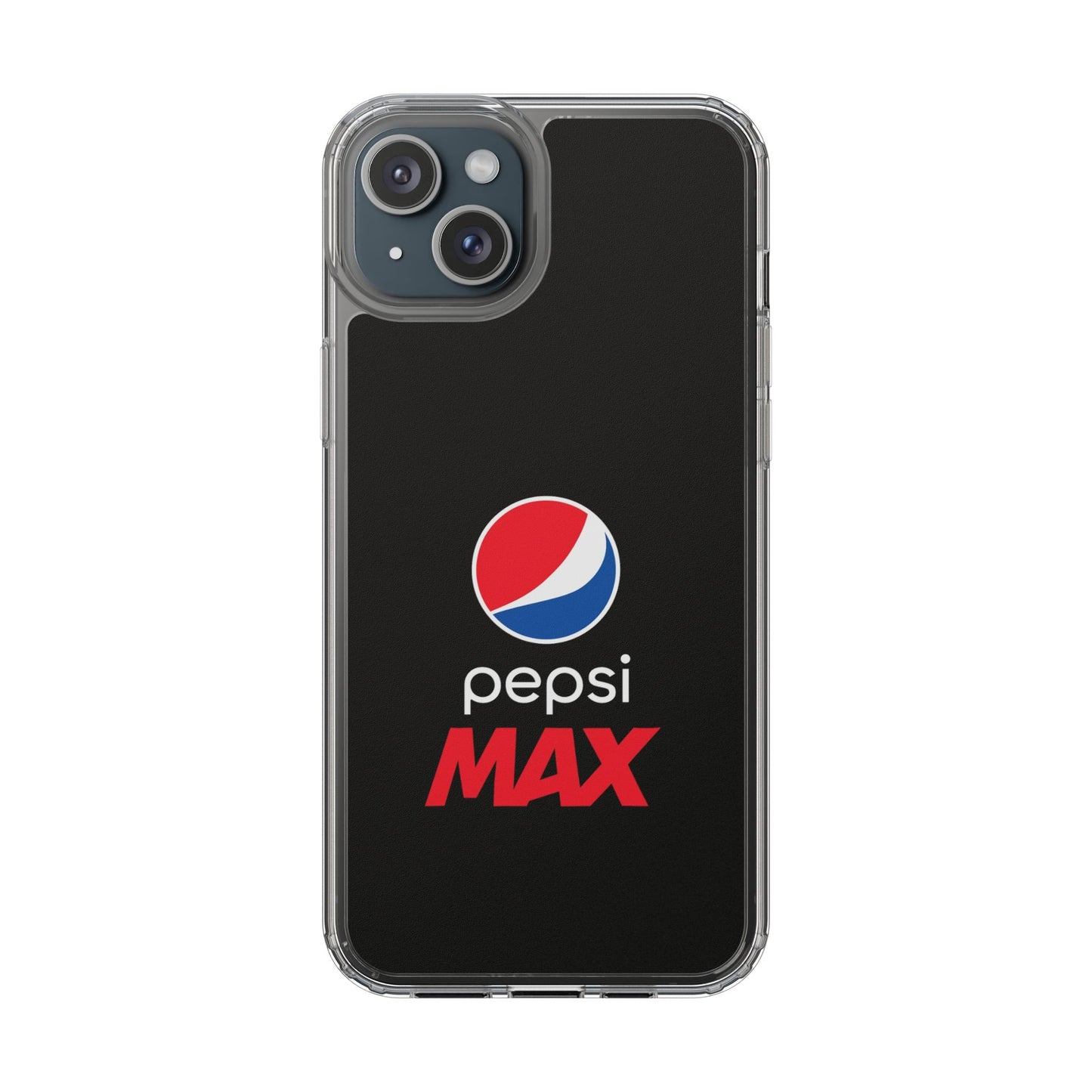 Pepsi Max Clear Phone Case - Sleek Protection for Beverage Lovers