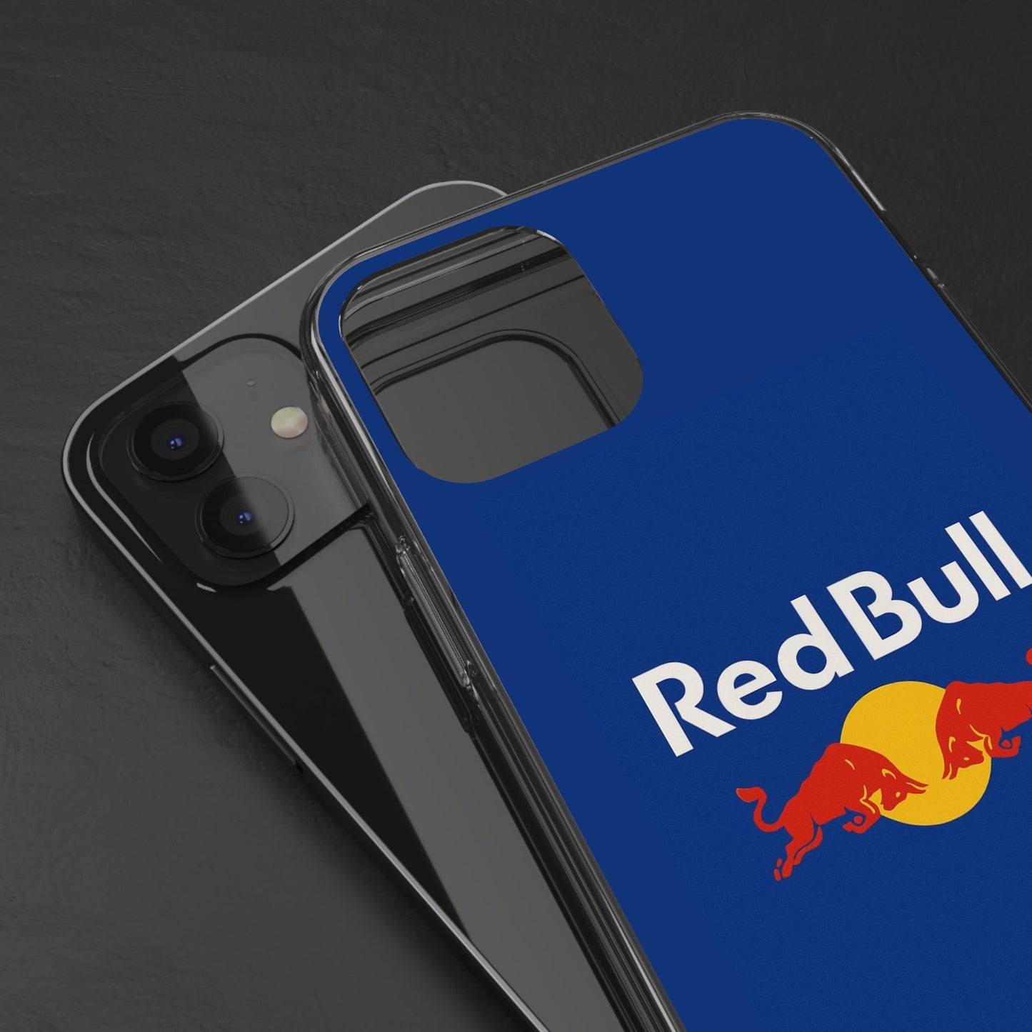 Red Bull Clear Phone Case - Sleek Protection for Fans
