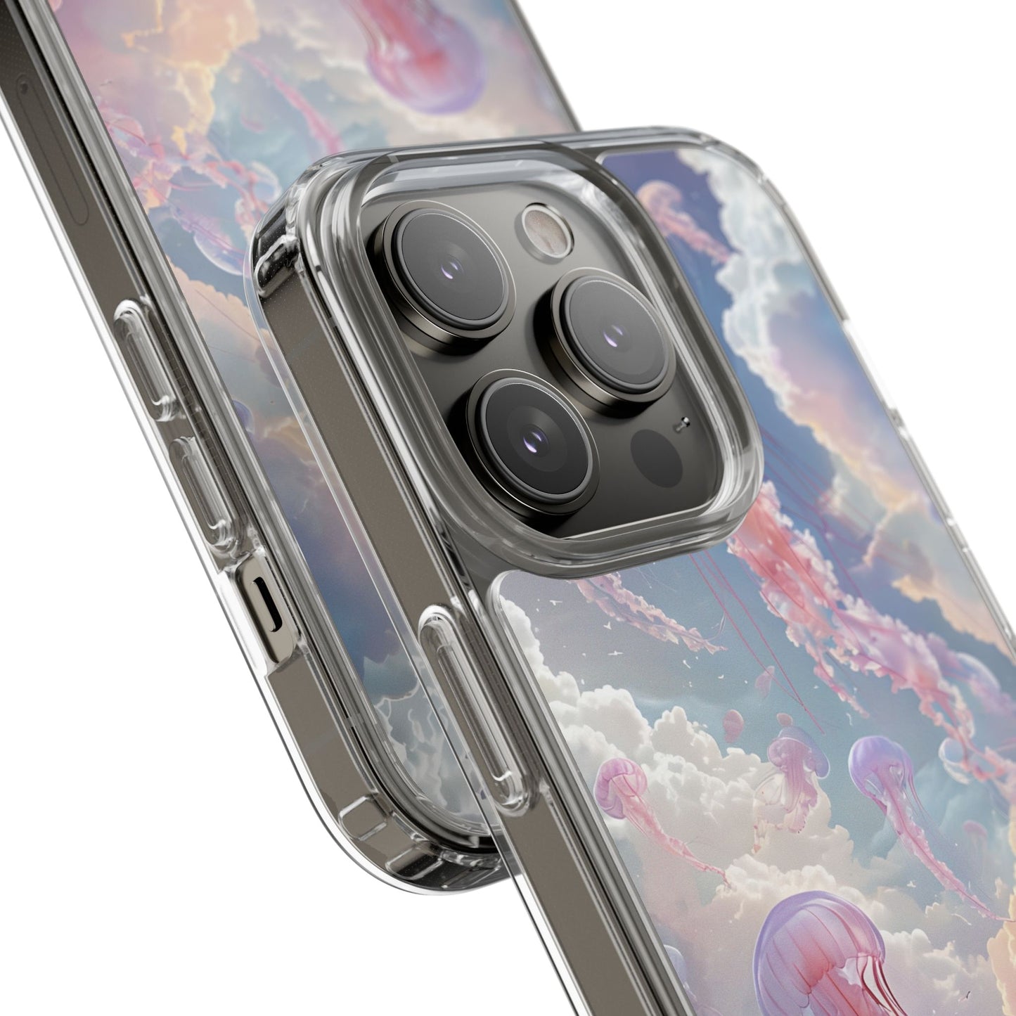 Dreamy Jellyfish Clear Phone Case - Aesthetic Ocean Design