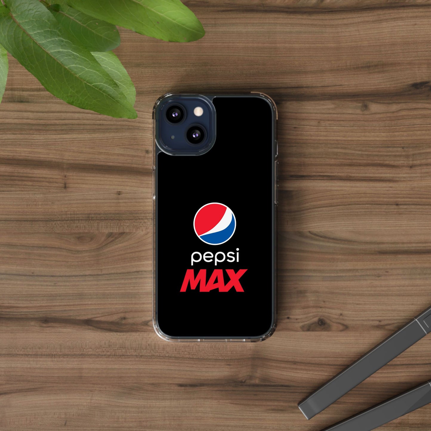 Pepsi Max Clear Phone Case - Sleek Protection for Beverage Lovers
