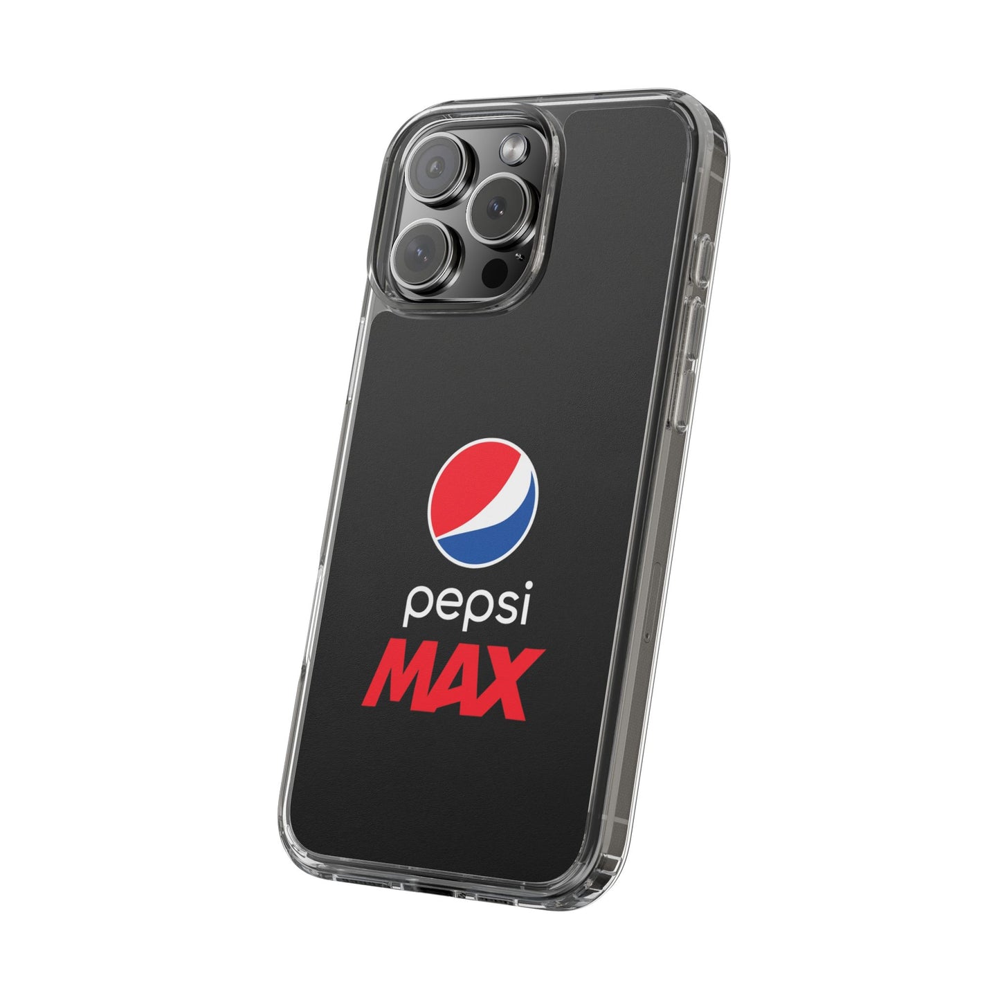Pepsi Max Clear Phone Case - Sleek Protection for Beverage Lovers