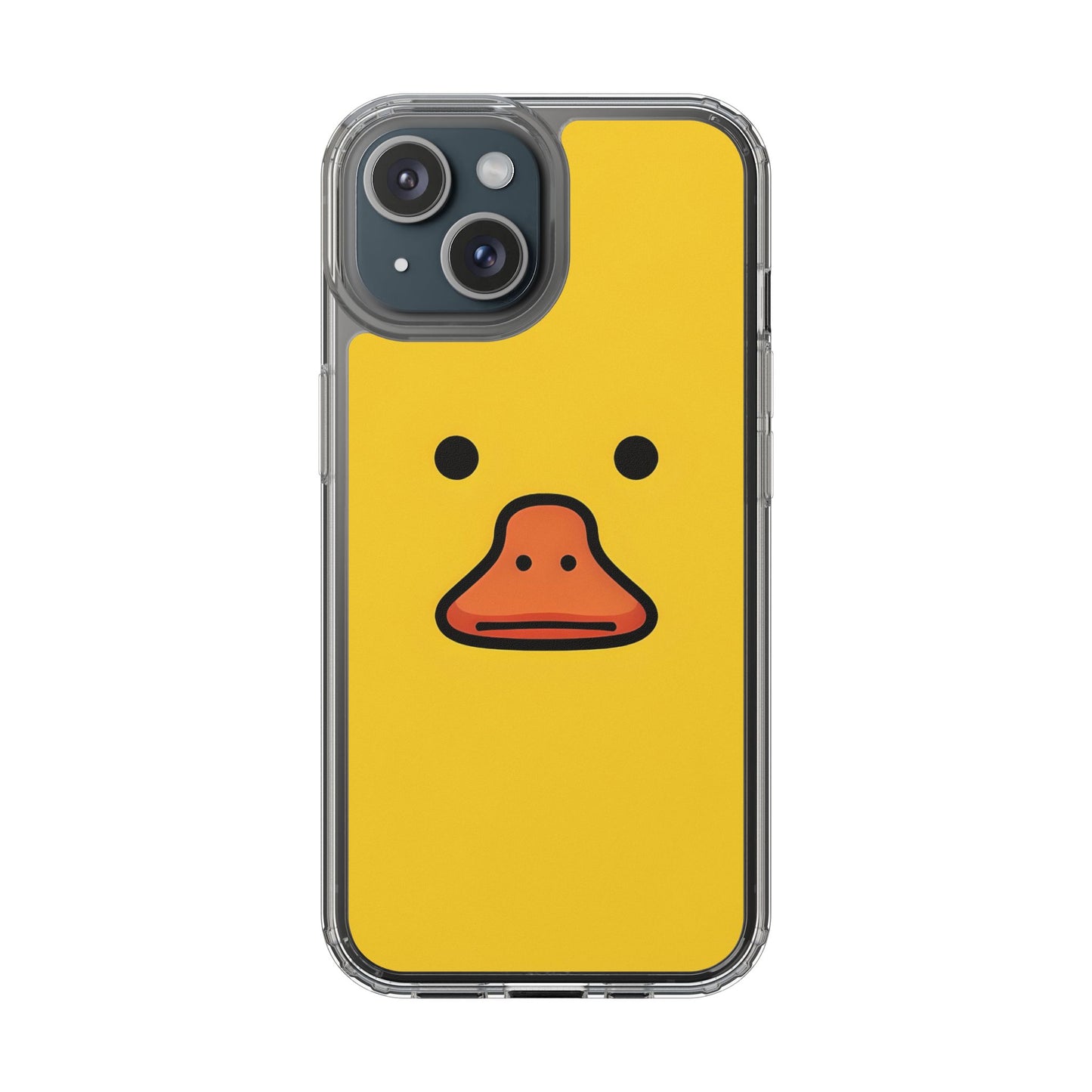 Cute Duck Phone Case – Clear Cases for Animal Lovers