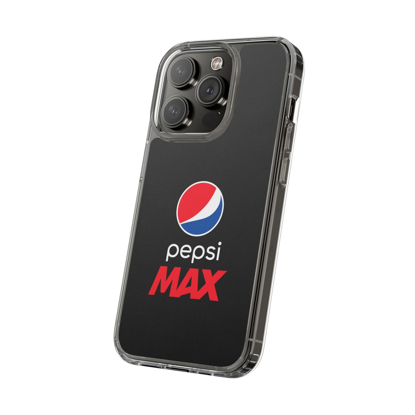 Pepsi Max Clear Phone Case - Sleek Protection for Beverage Lovers