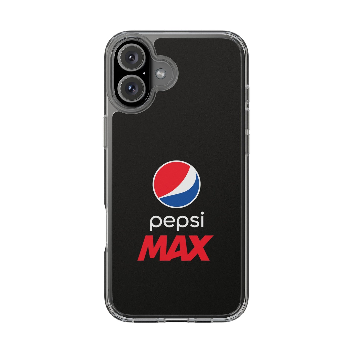 Pepsi Max Clear Phone Case - Sleek Protection for Beverage Lovers