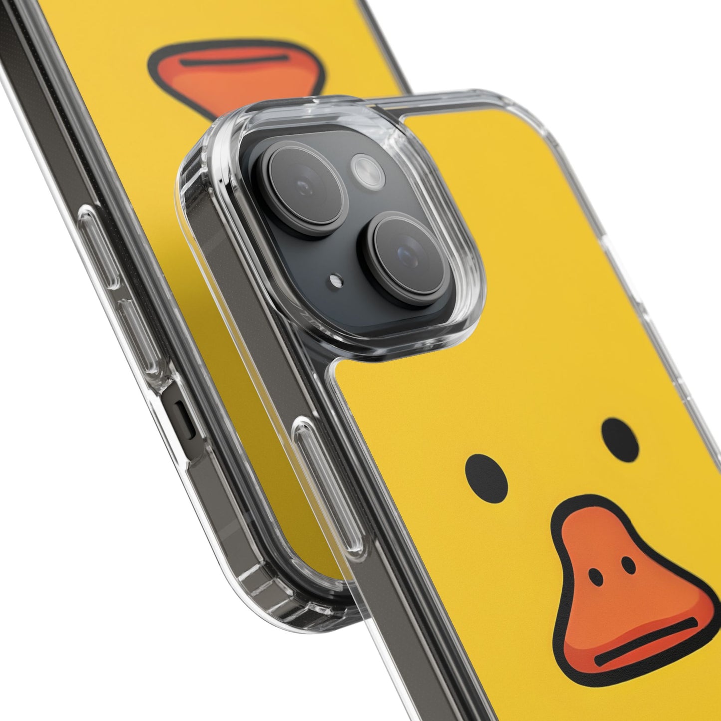 Cute Duck Phone Case – Clear Cases for Animal Lovers