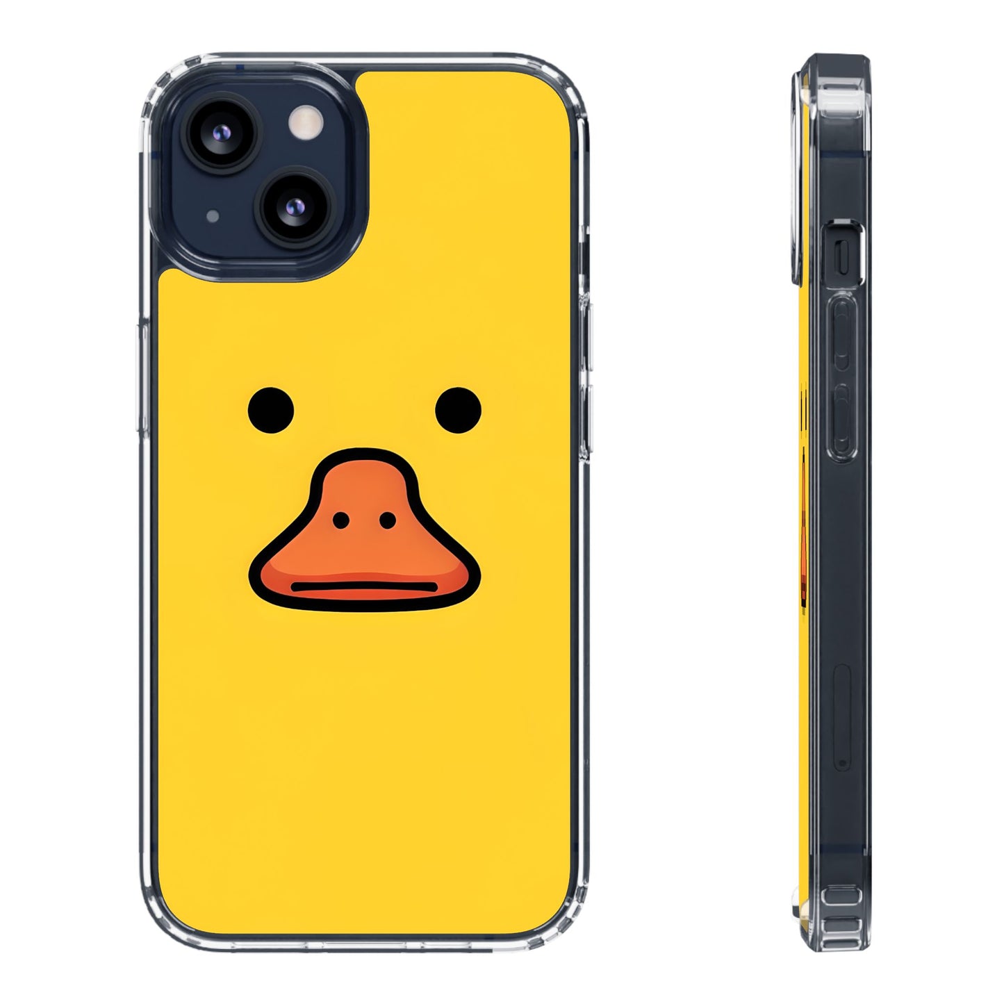 Cute Duck Phone Case – Clear Cases for Animal Lovers