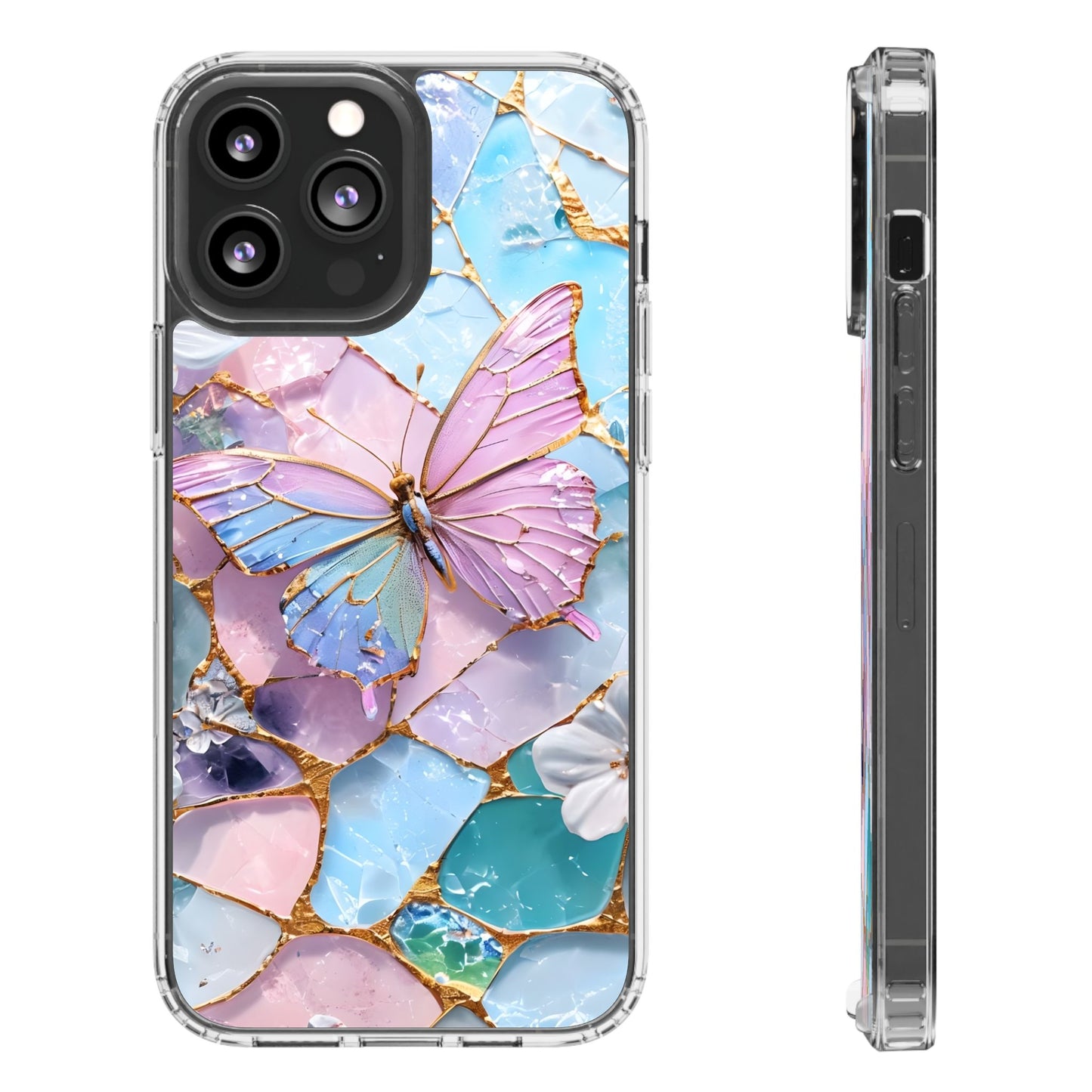 Butterfly-Stained Glass Phone Case