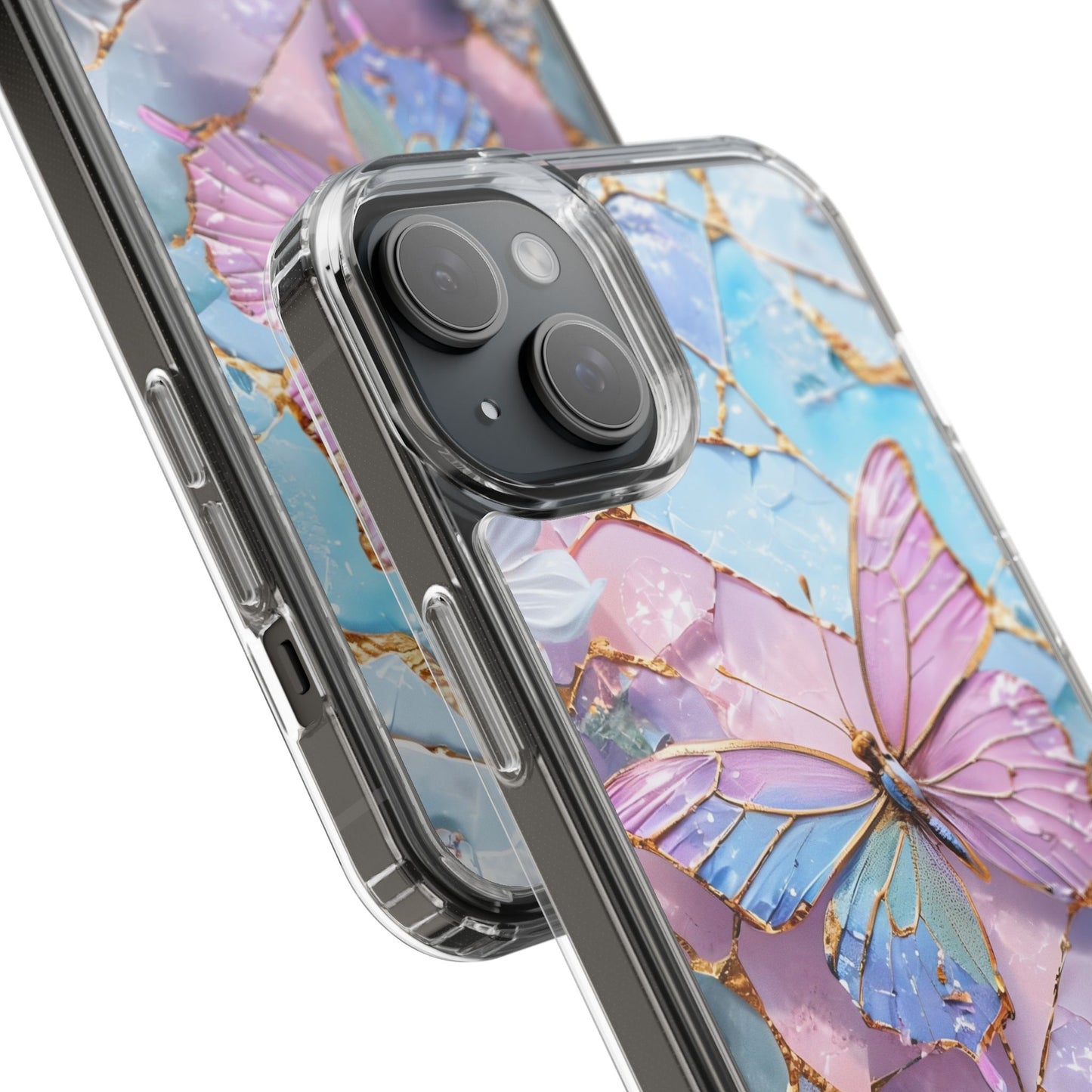 Butterfly-Stained Glass Phone Case