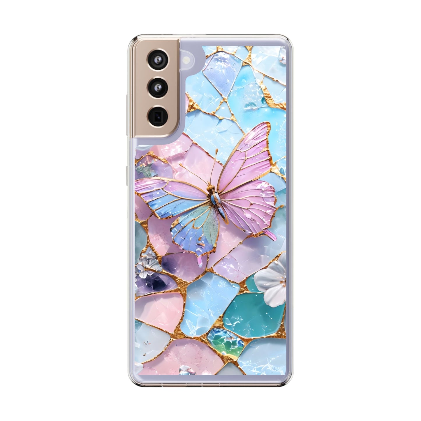 Butterfly-Stained Glass Phone Case