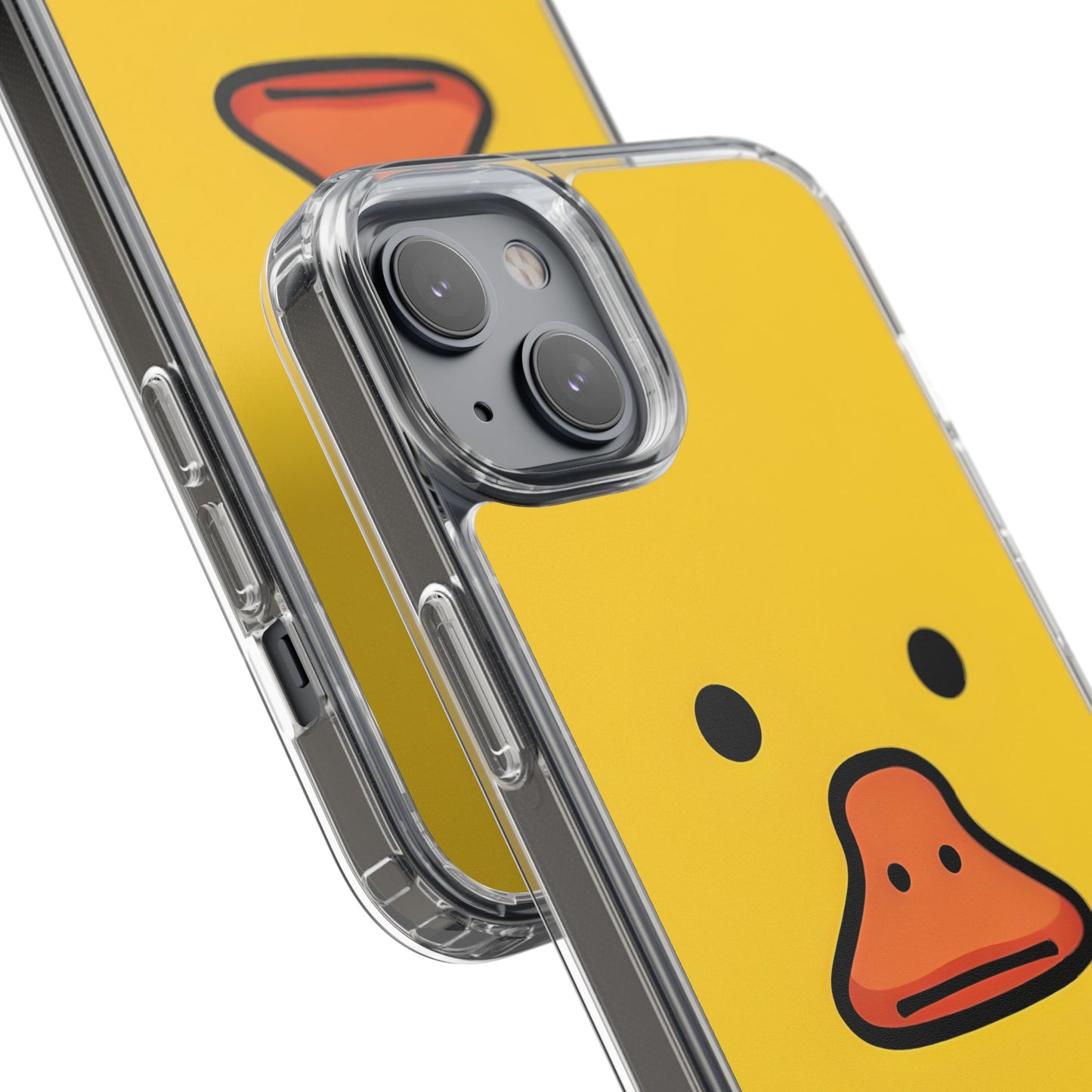 Cute Duck Phone Case – Clear Cases for Animal Lovers