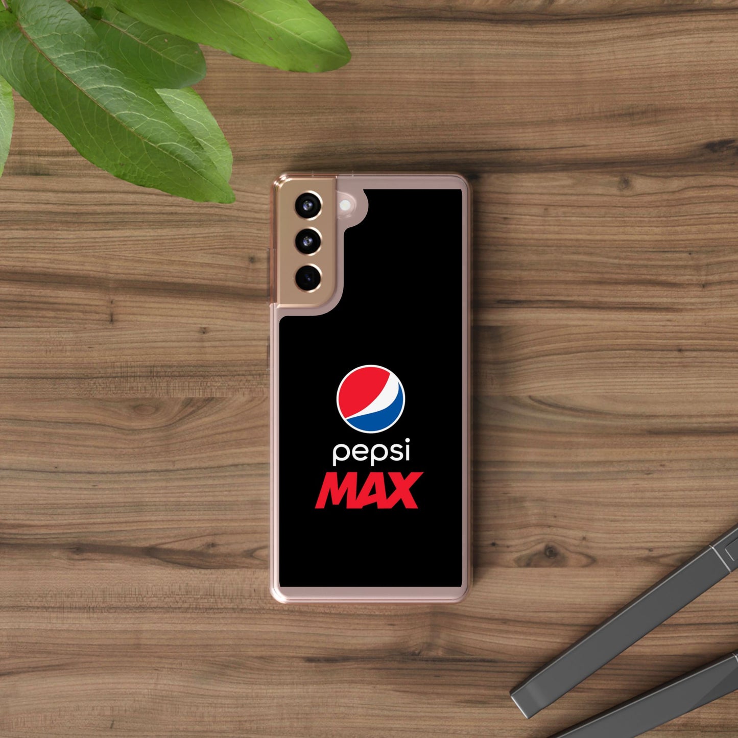 Pepsi Max Clear Phone Case - Sleek Protection for Beverage Lovers