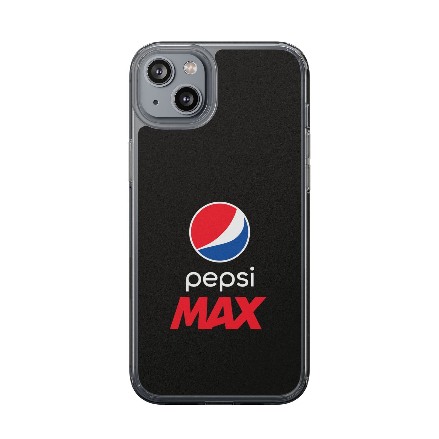 Pepsi Max Clear Phone Case - Sleek Protection for Beverage Lovers