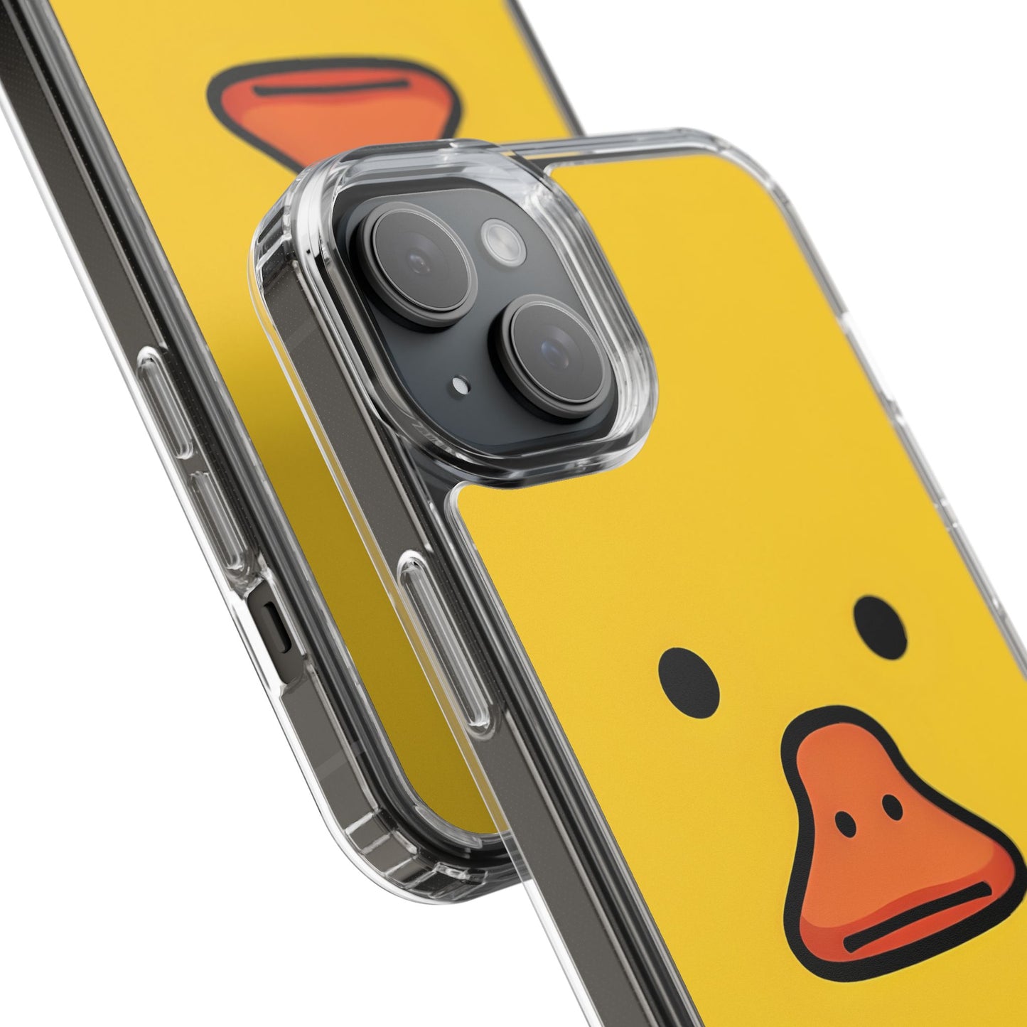 Cute Duck Phone Case – Clear Cases for Animal Lovers
