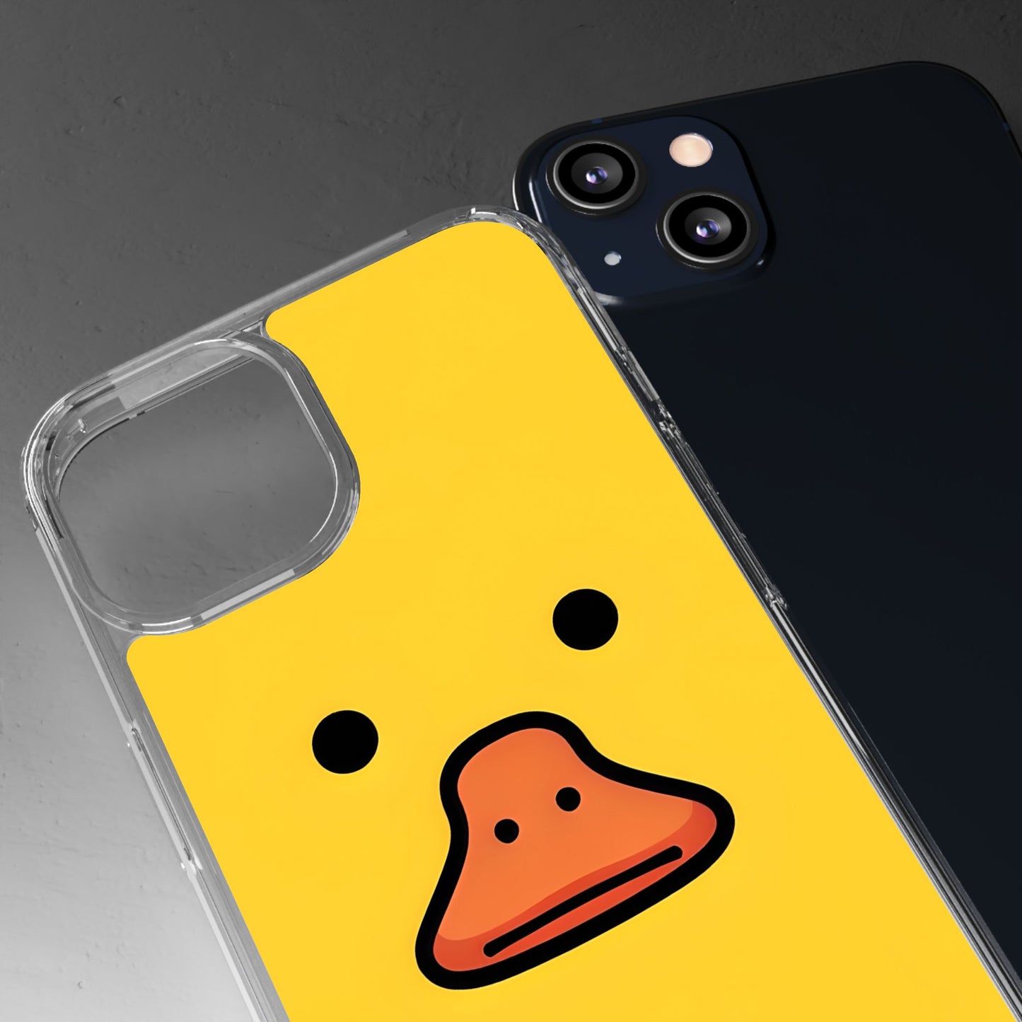 Cute Duck Phone Case – Clear Cases for Animal Lovers