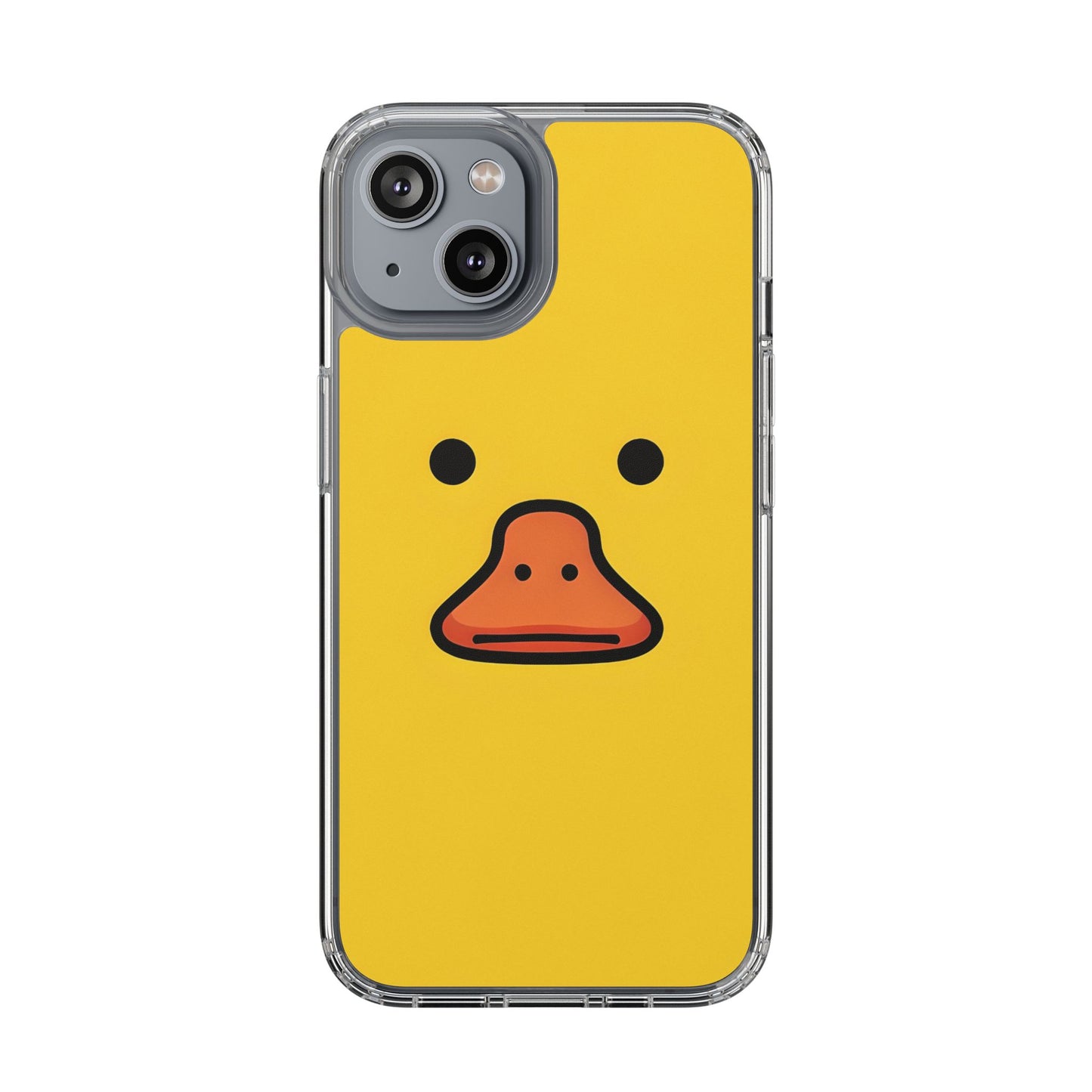 Cute Duck Phone Case – Clear Cases for Animal Lovers