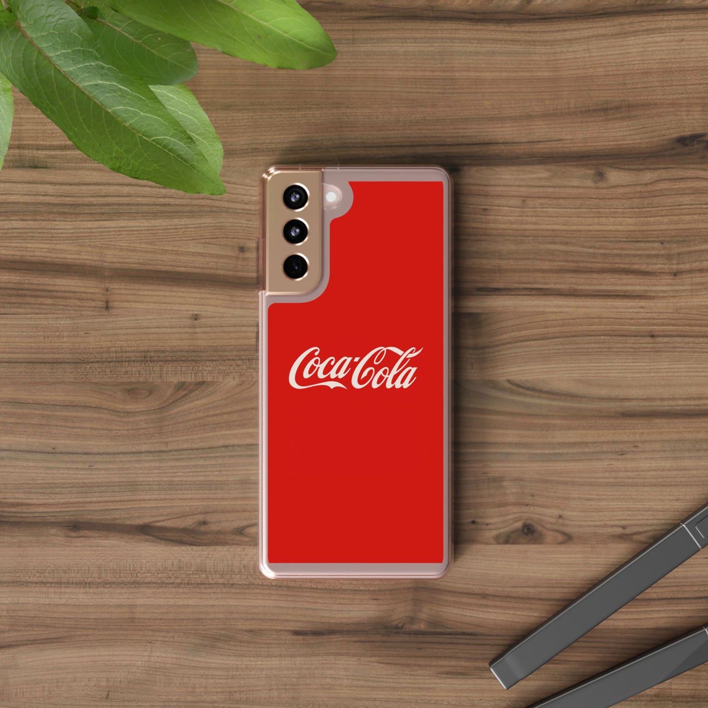 Coca-Cola Clear Phone Cases, Retro Style, Gift for Cola Lovers, Trendy Accessories, Customizable Phone Cover, Fun Collectible