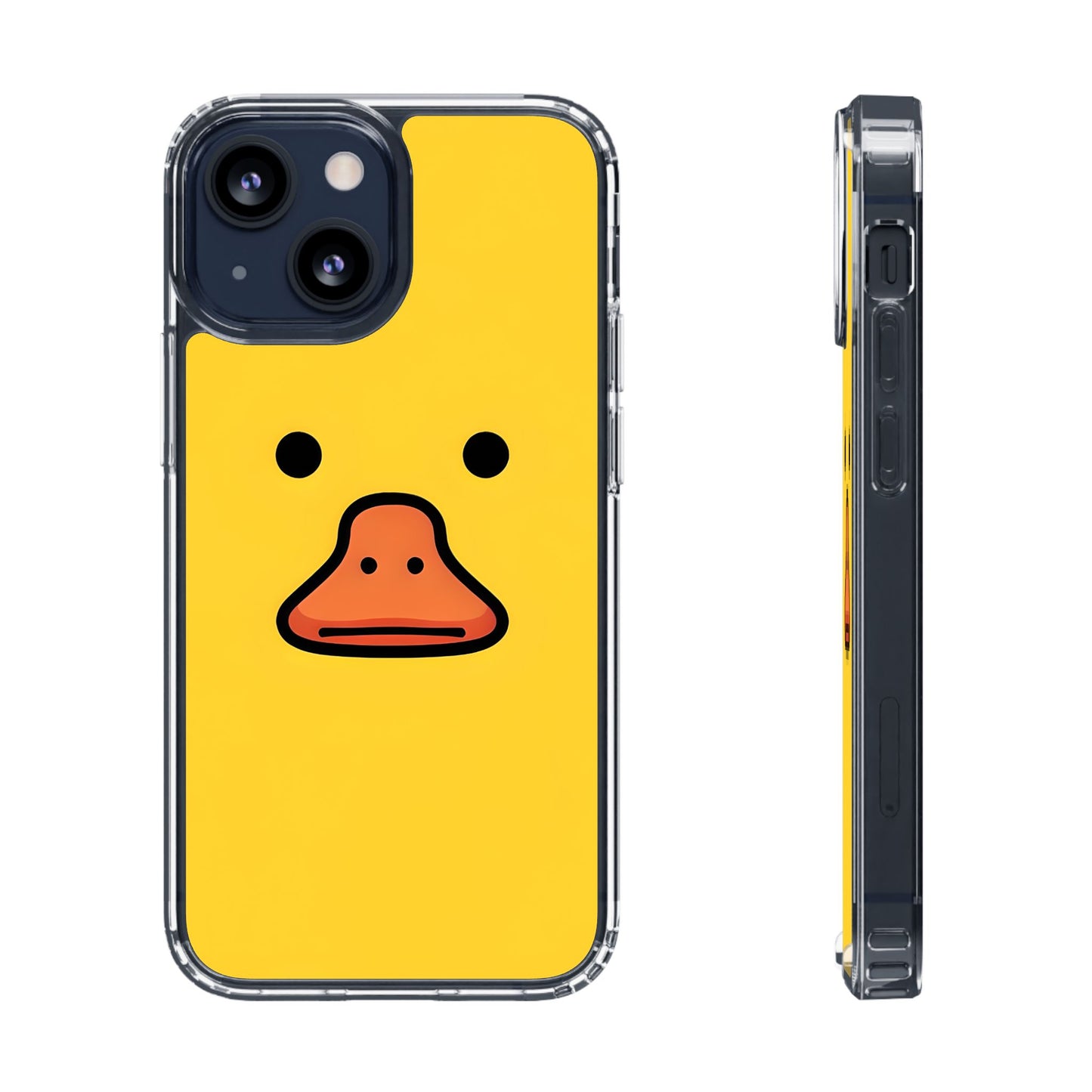 Cute Duck Phone Case – Clear Cases for Animal Lovers