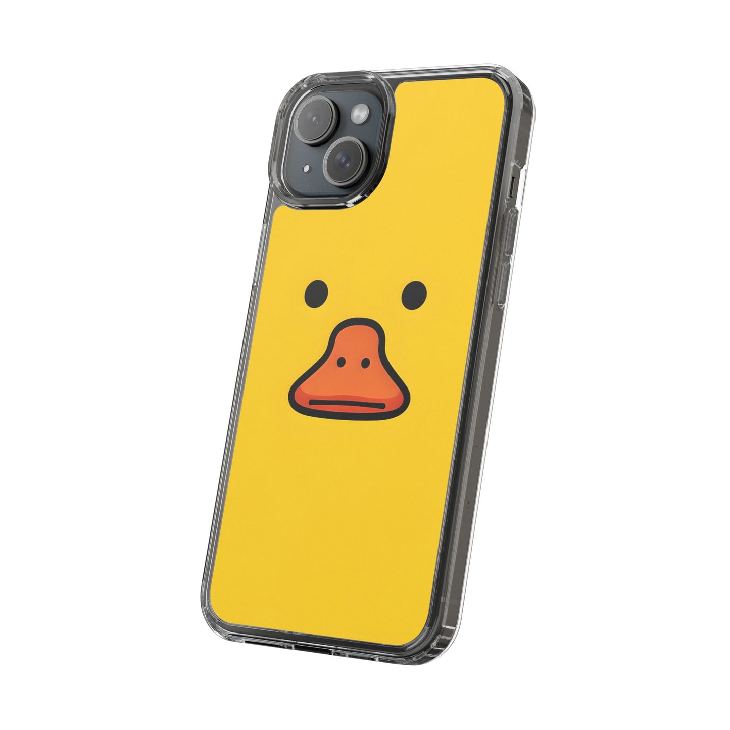 Cute Duck Phone Case – Clear Cases for Animal Lovers
