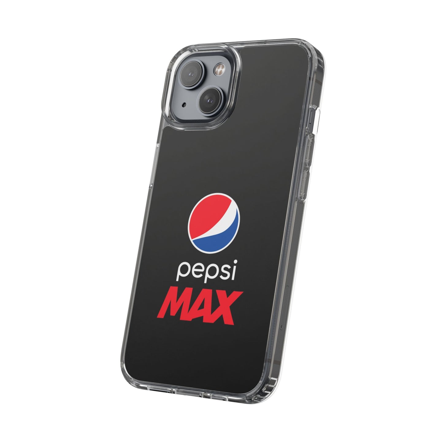 Pepsi Max Clear Phone Case - Sleek Protection for Beverage Lovers