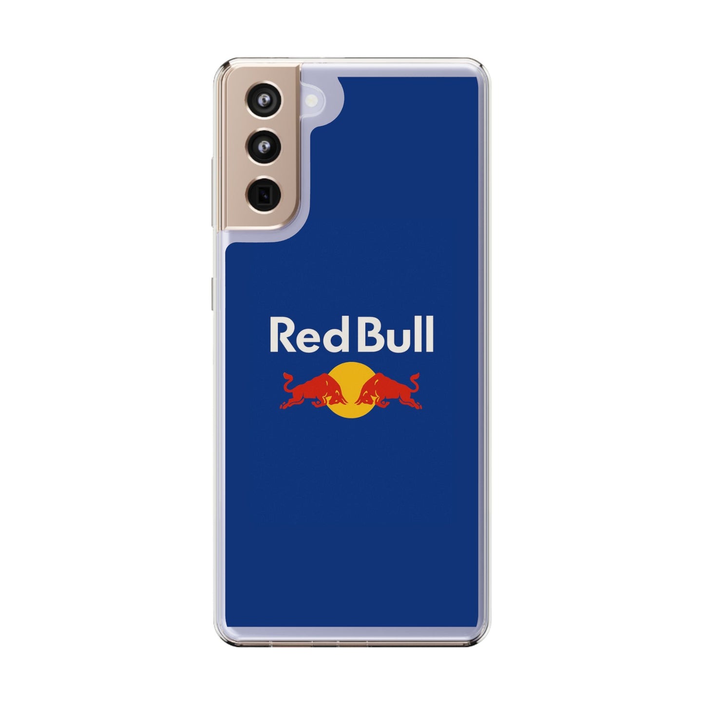Red Bull Clear Phone Case - Sleek Protection for Fans