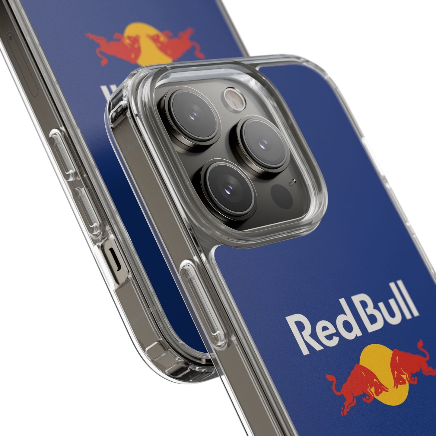 Red Bull Clear Phone Case - Sleek Protection for Fans