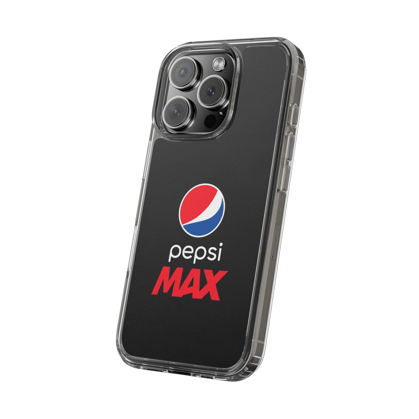 Pepsi Max Clear Phone Case - Sleek Protection for Beverage Lovers