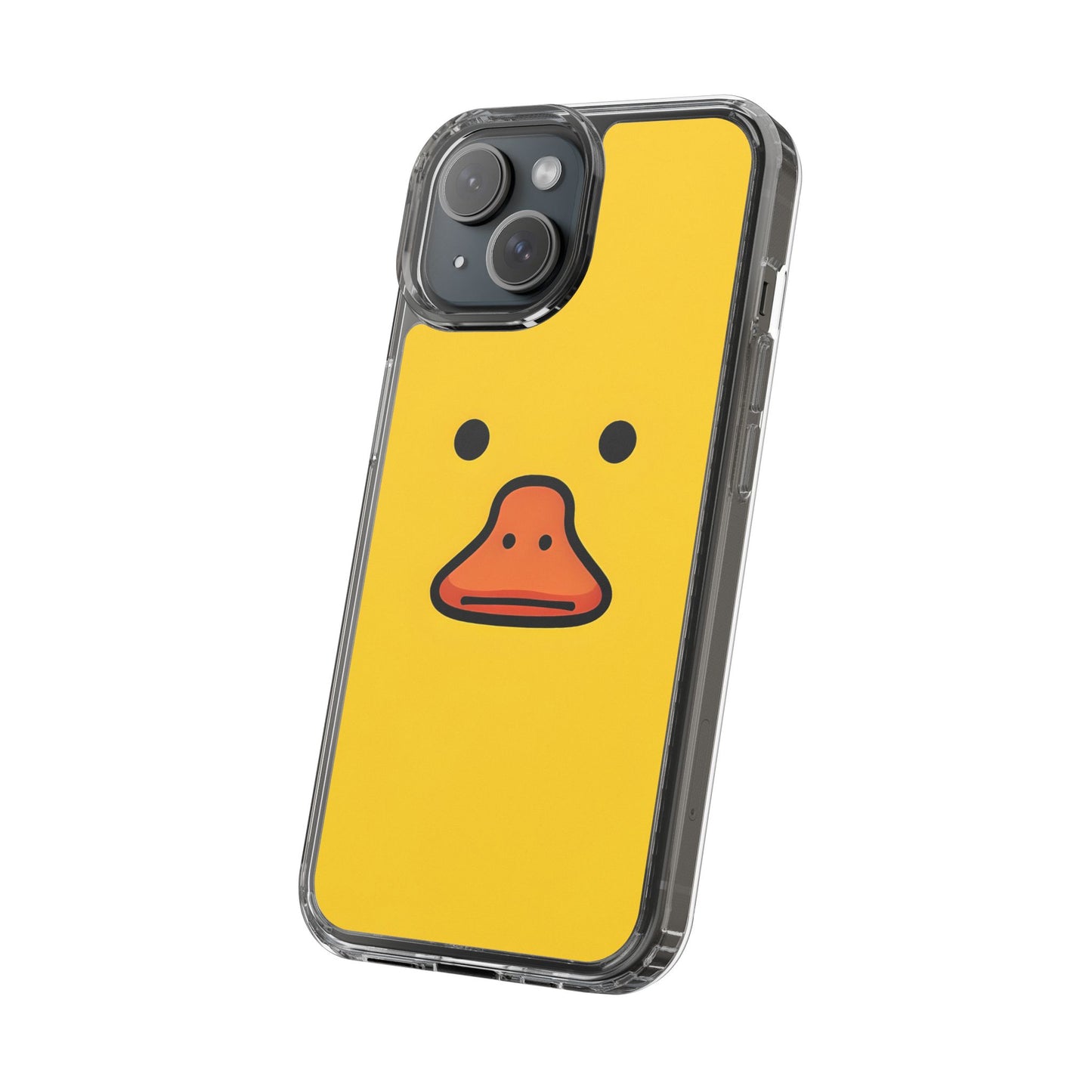 Cute Duck Phone Case – Clear Cases for Animal Lovers