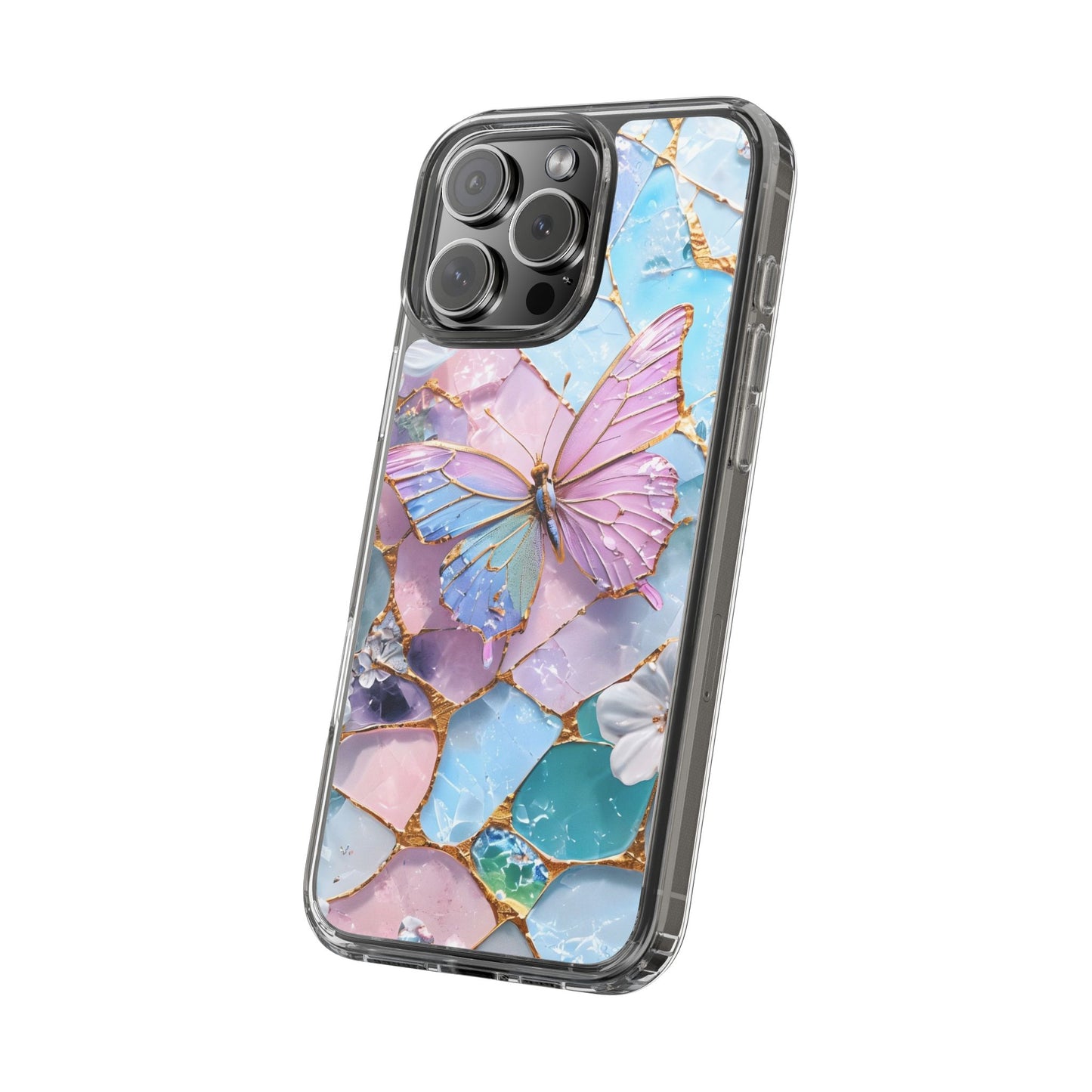 Butterfly-Stained Glass Phone Case
