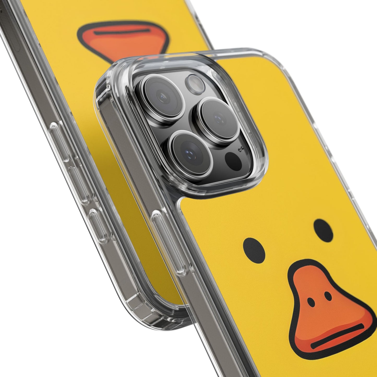 Cute Duck Phone Case – Clear Cases for Animal Lovers